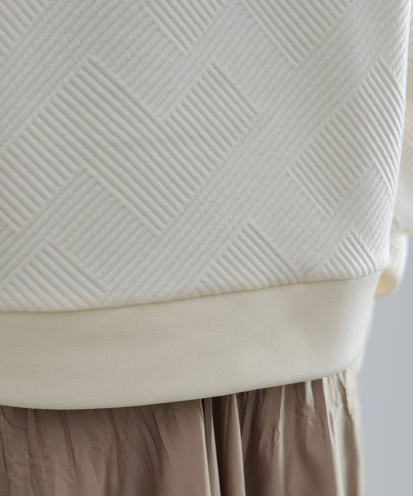 ジャガードプルオーバー