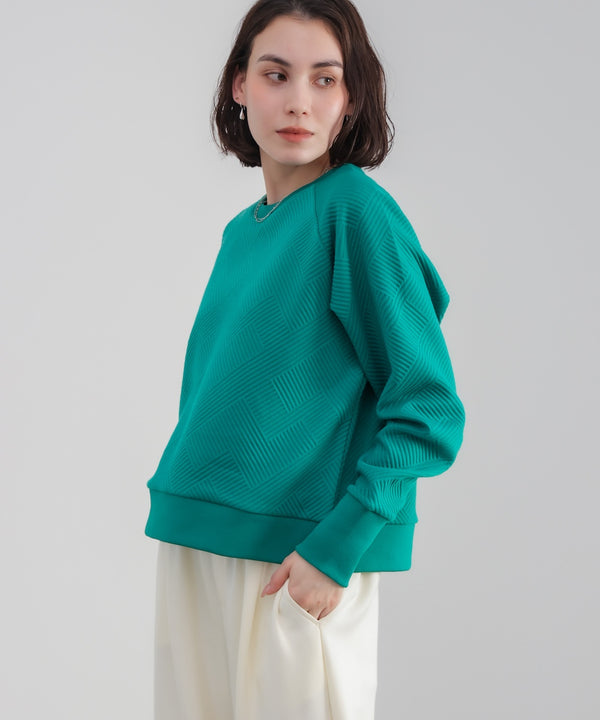 ジャガードプルオーバー