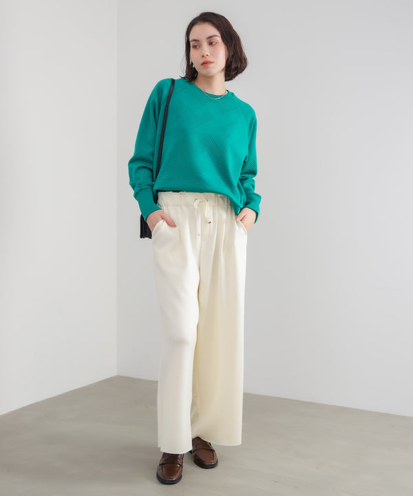 ジャガードプルオーバー