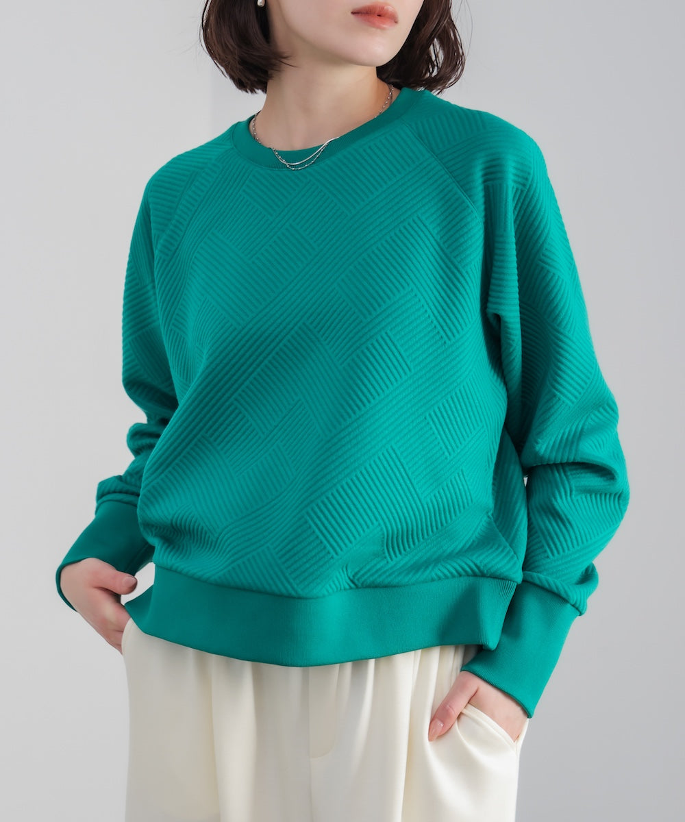 ジャガードプルオーバー