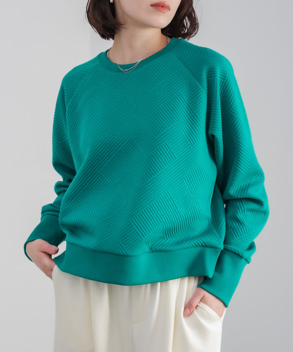 ジャガードプルオーバー