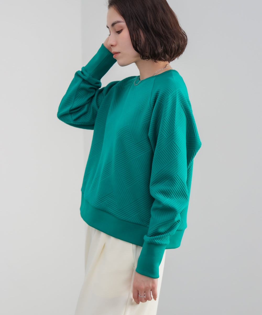 ジャガードプルオーバー