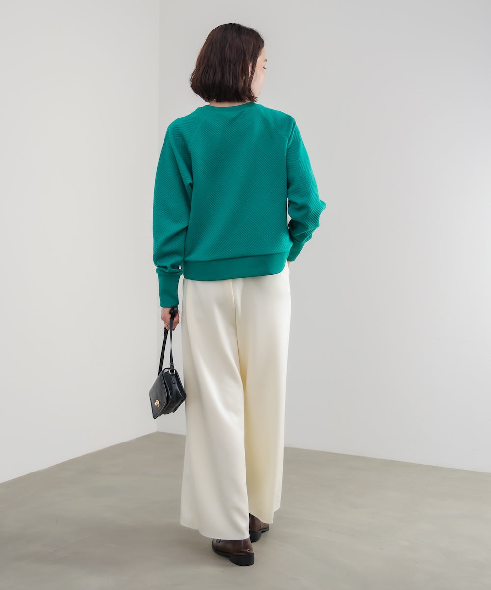 ジャガードプルオーバー