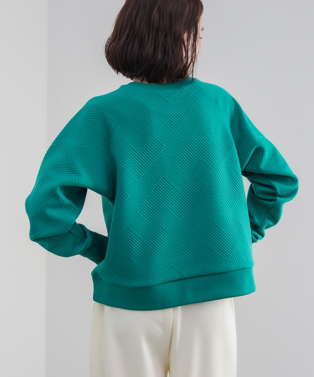 ジャガードプルオーバー