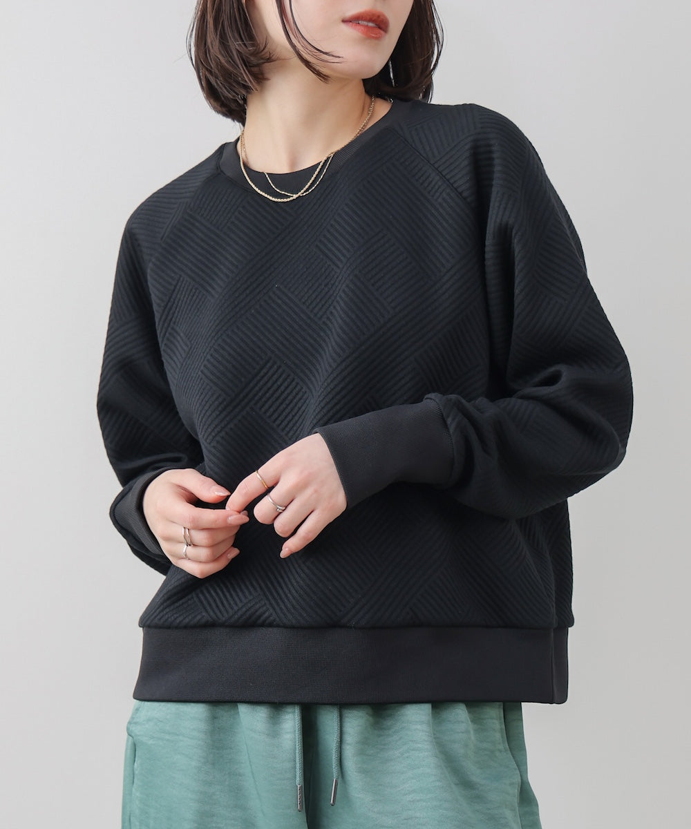 ジャガードプルオーバー