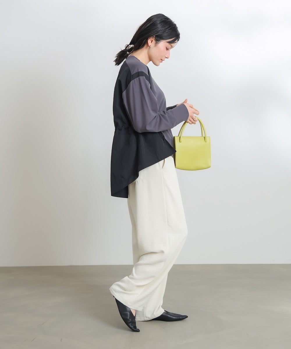 【WEB限定】ポンチ異素材ドッキングプルオーバー［2/25発送予定］