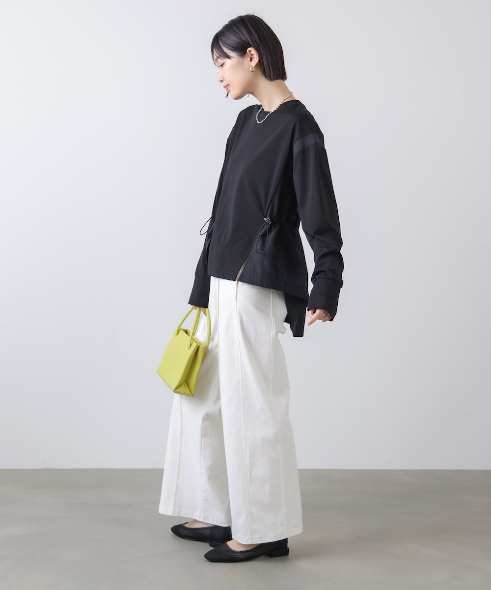 【WEB限定】ポンチ異素材ドッキングプルオーバー［2/25発送予定］