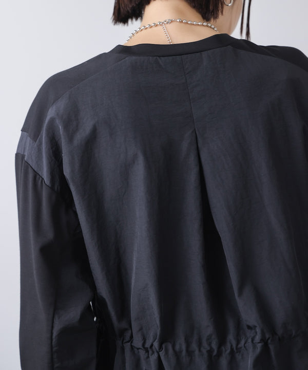 【WEB限定】ポンチ異素材ドッキングプルオーバー［2/25発送予定］