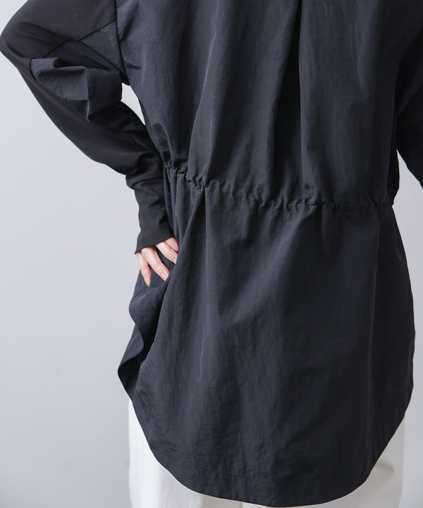 【WEB限定】ポンチ異素材ドッキングプルオーバー［2/25発送予定］