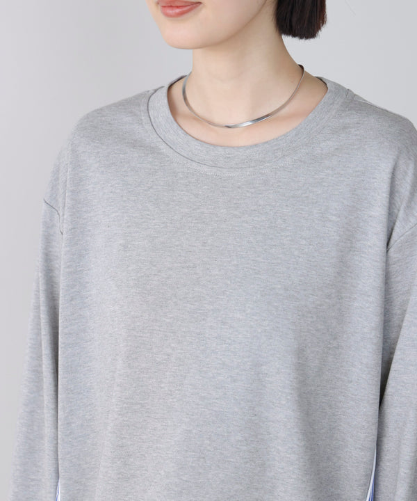 ストライプドッキングカットソー［3/18発送予定］