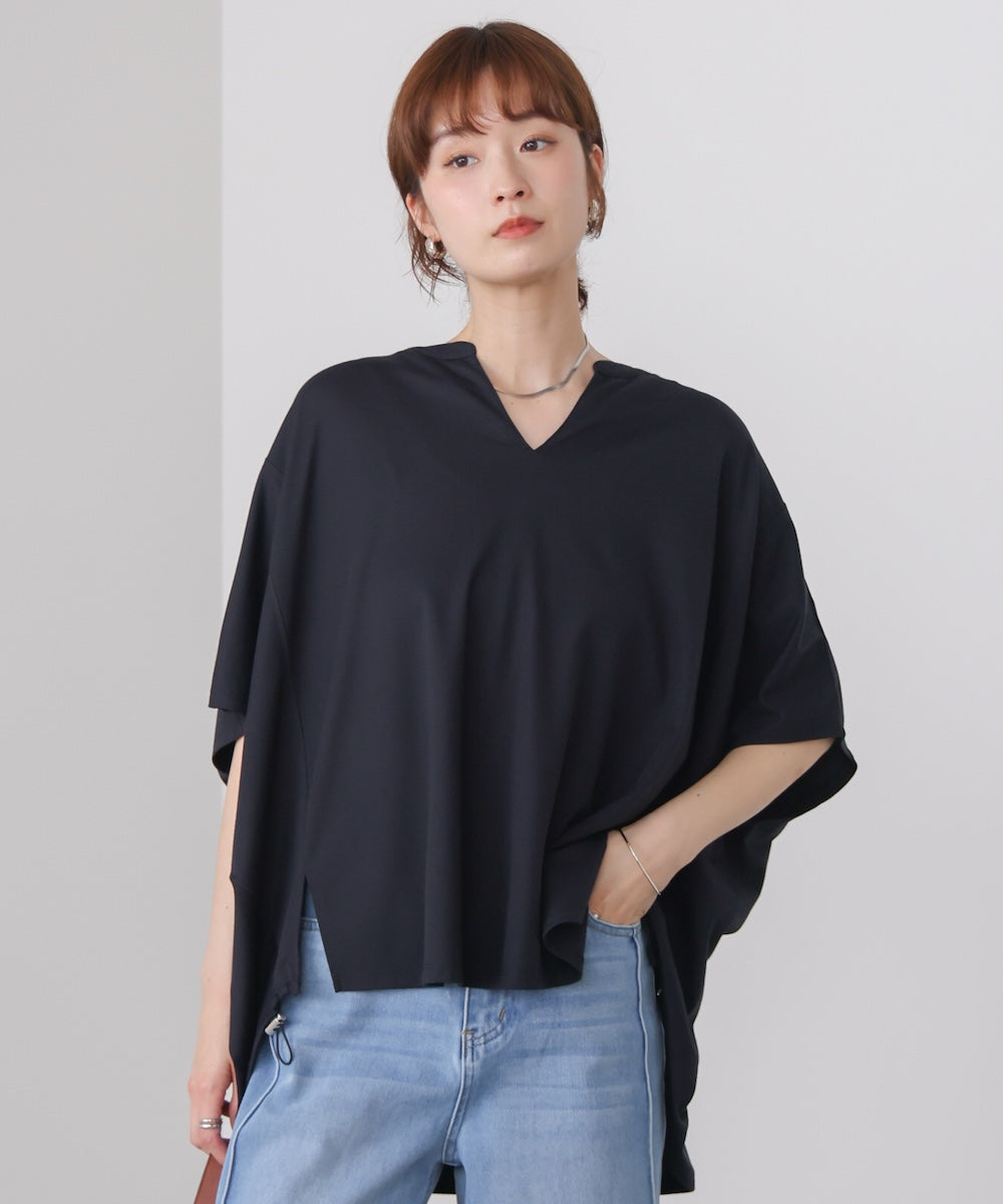 【セール中】ノーブル　スキッパープルオーバー クリアクールスキッパープルオーバー