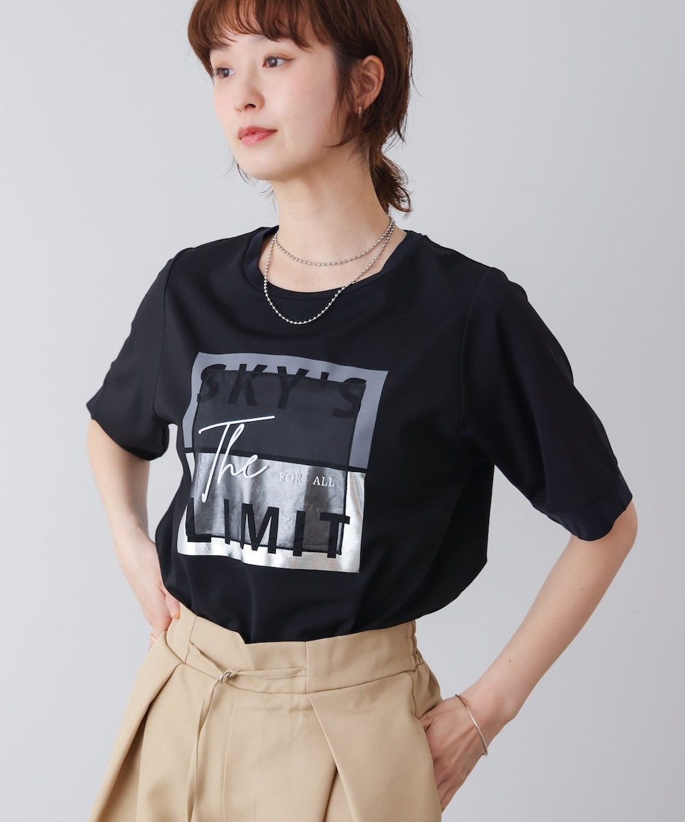 スクエアBOXロゴT-shirt