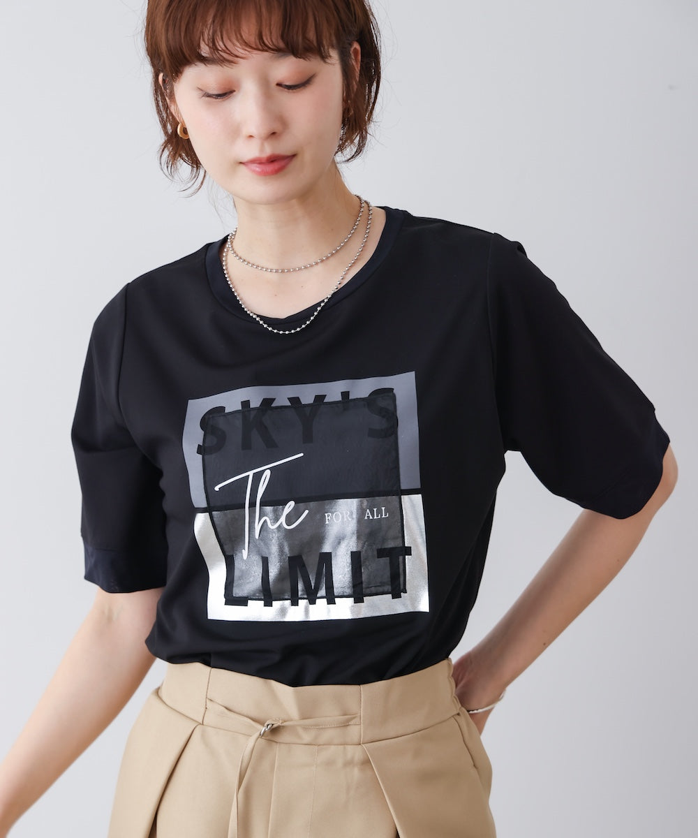 スクエアBOXロゴT-shirt