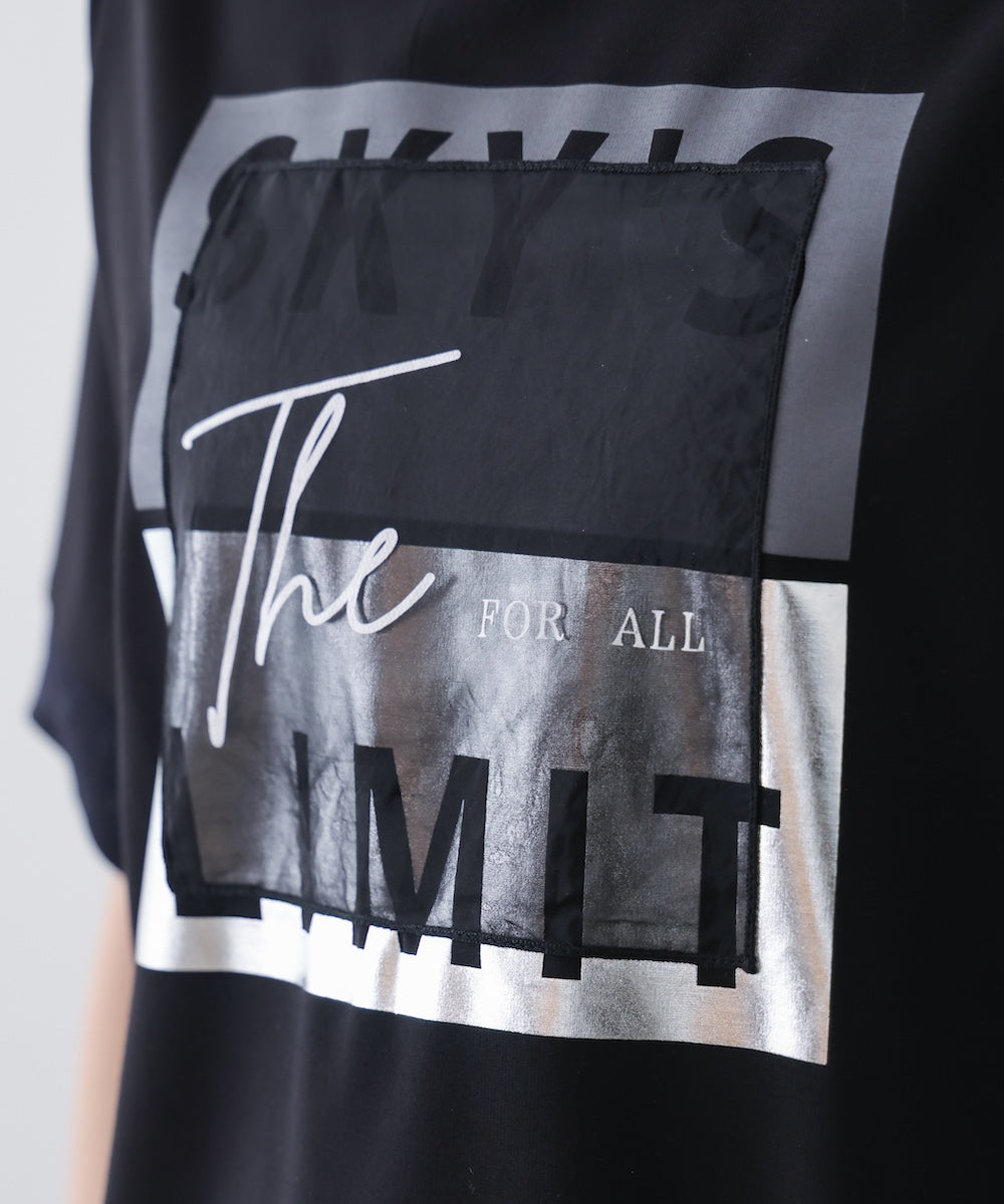 スクエアBOXロゴT-shirt