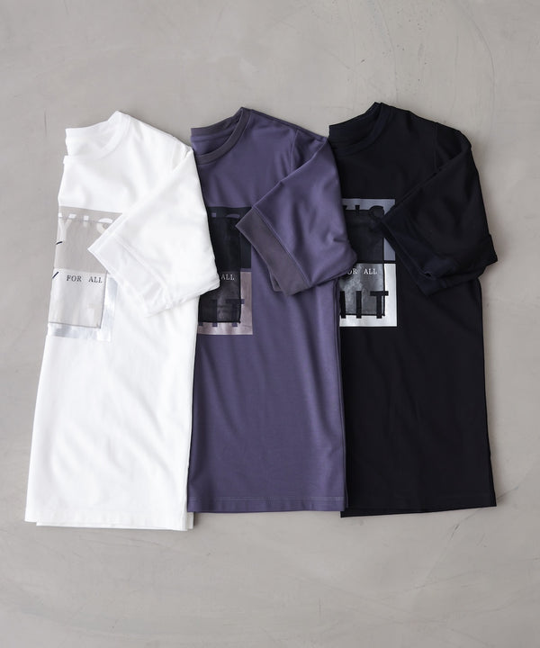 スクエアBOXロゴT-shirt