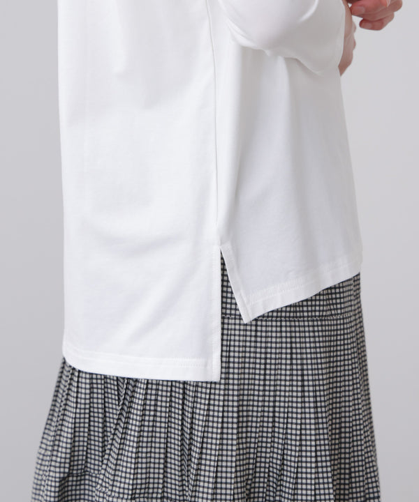 箔ロゴプリント五分袖Ｔシャツ