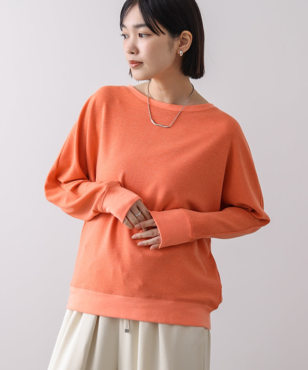 ラメドルマンカットソー