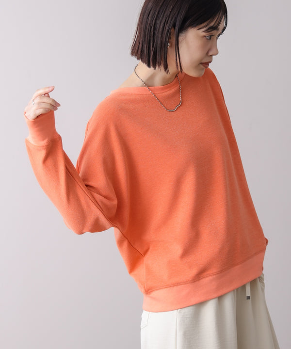 ラメドルマンカットソー