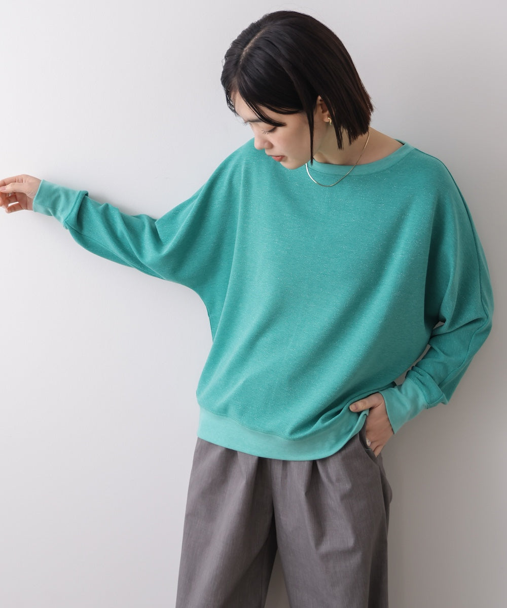 ラメドルマンカットソー
