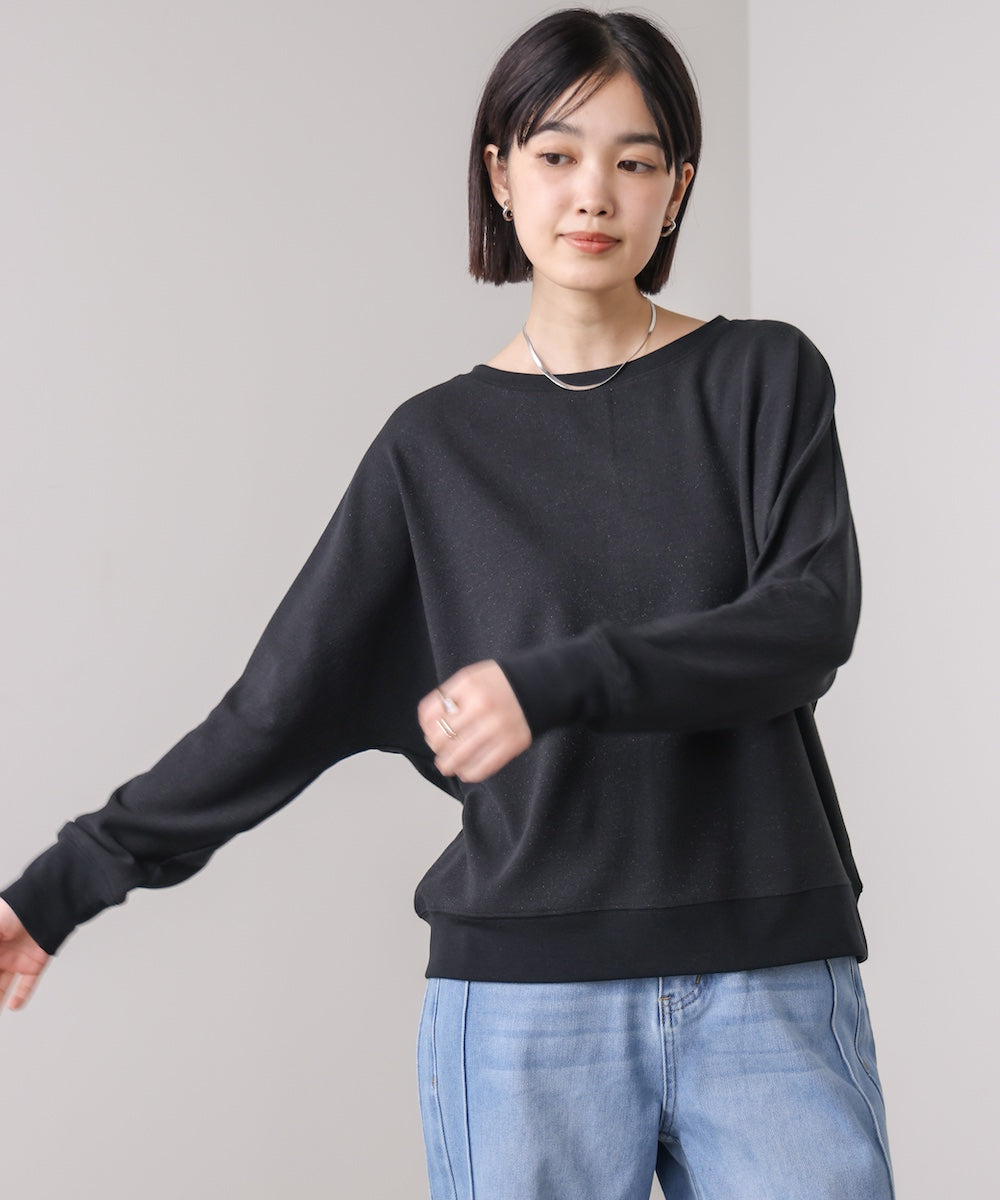 ラメドルマンカットソー