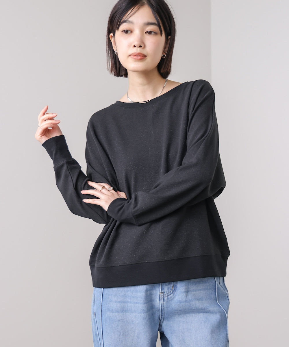 ラメドルマンカットソー