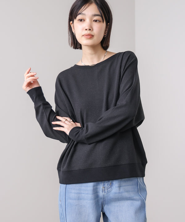 ラメドルマンカットソー
