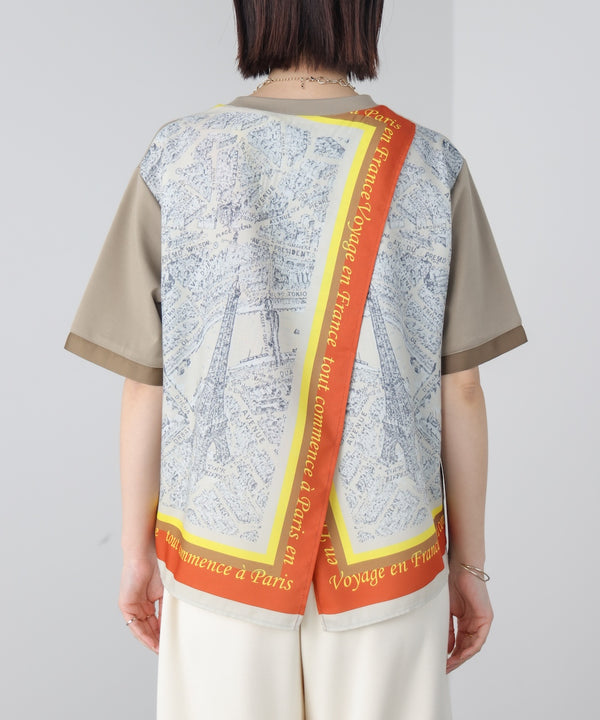 バックスカーフプルオーバー