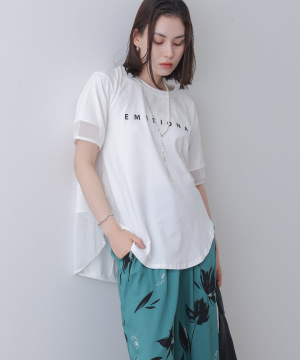 ロゴチュールプルオーバー［4/30発送予定］