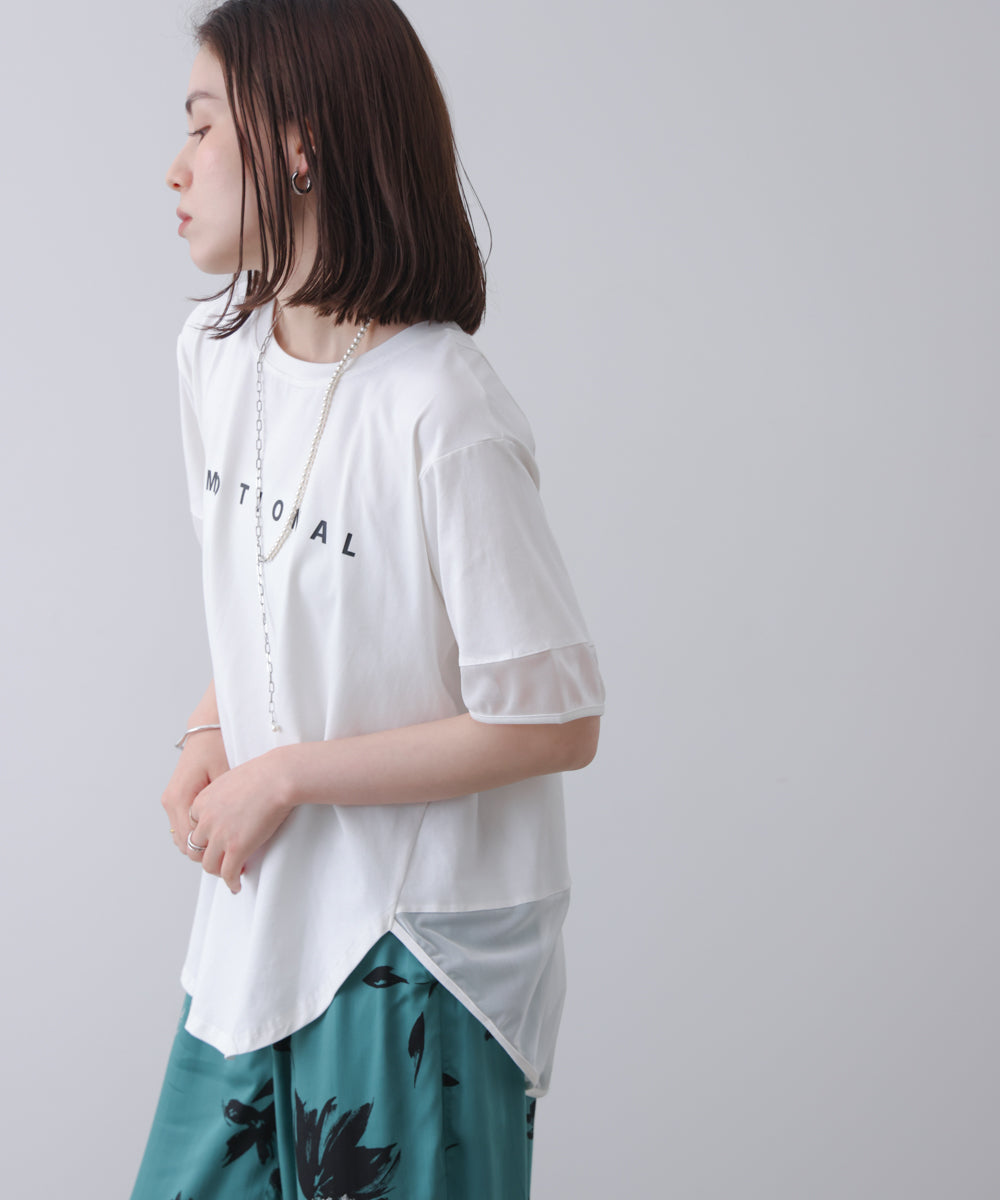 ロゴチュールプルオーバー［4/30発送予定］