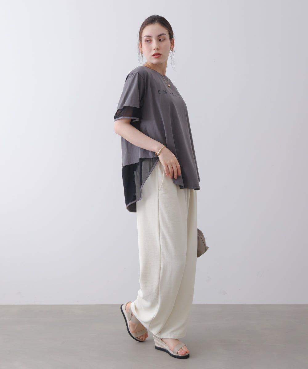 ロゴチュールプルオーバー［4/30発送予定］