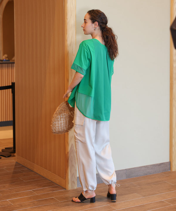 ロゴチュールプルオーバー［4/30発送予定］