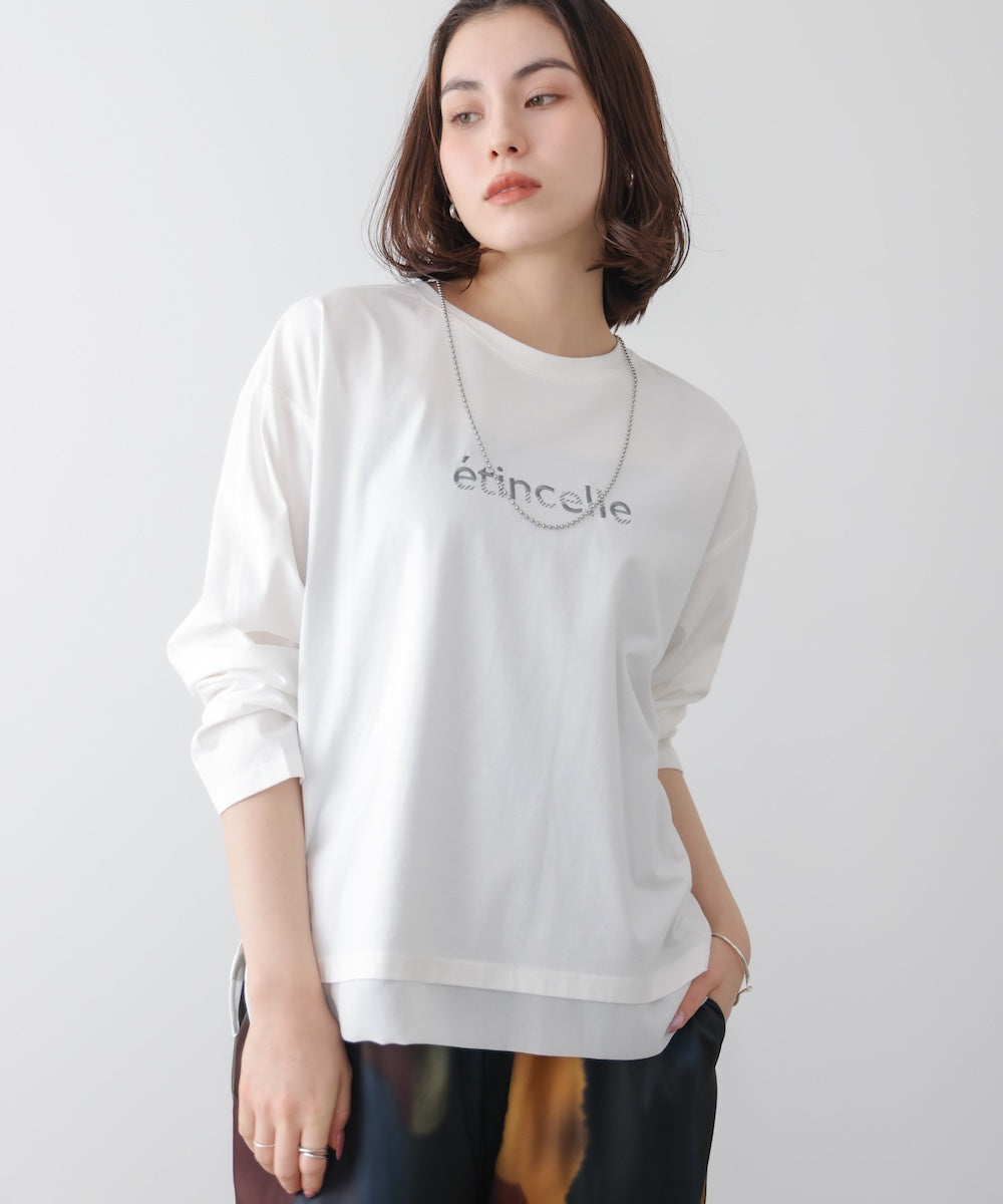 箔×刺しゅうロゴロンT［3/18発送予定］