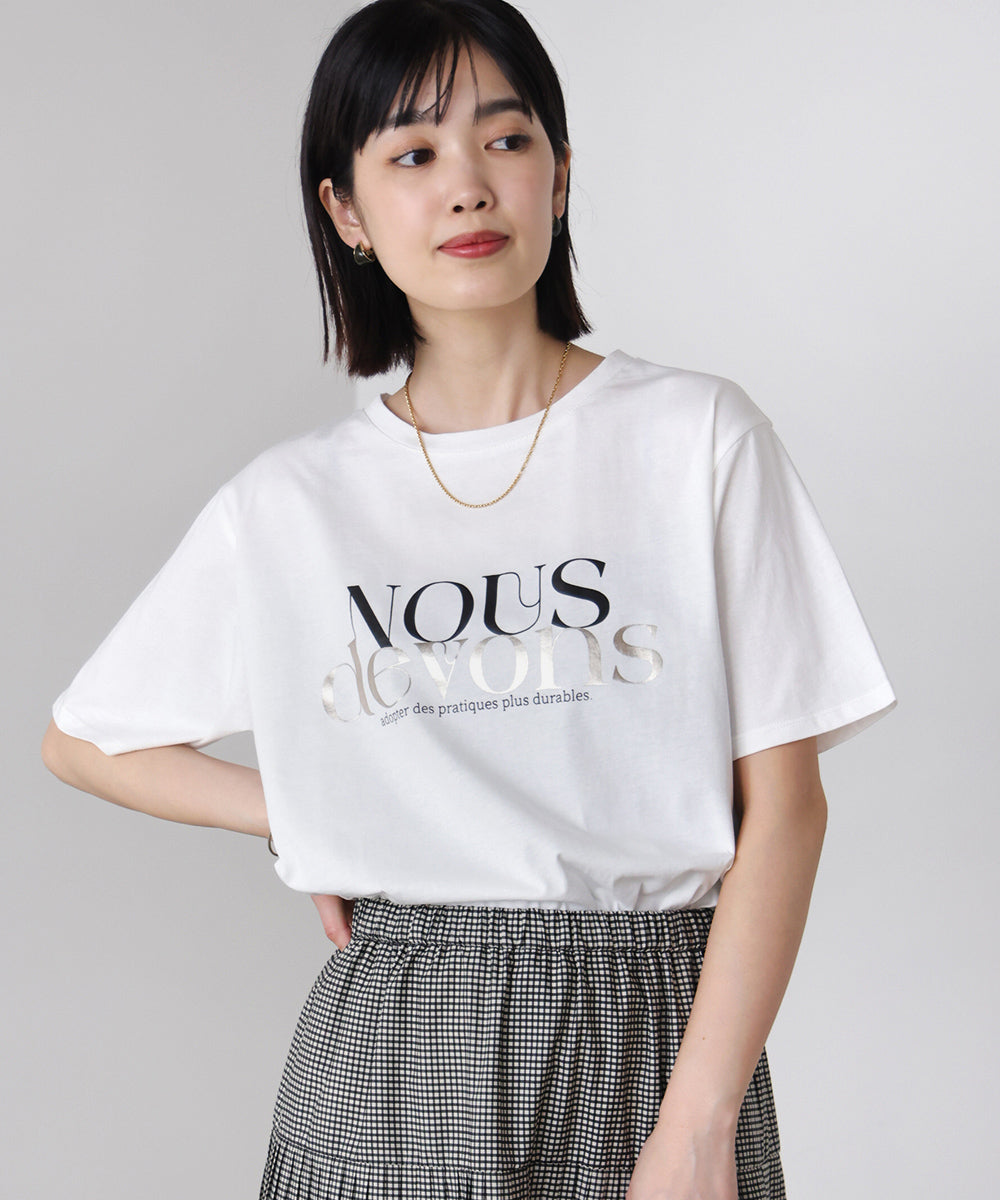 ニュアンスロゴTee