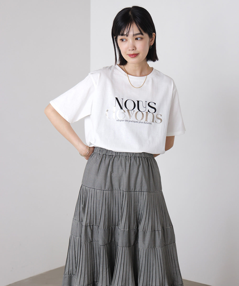 ニュアンスロゴTee