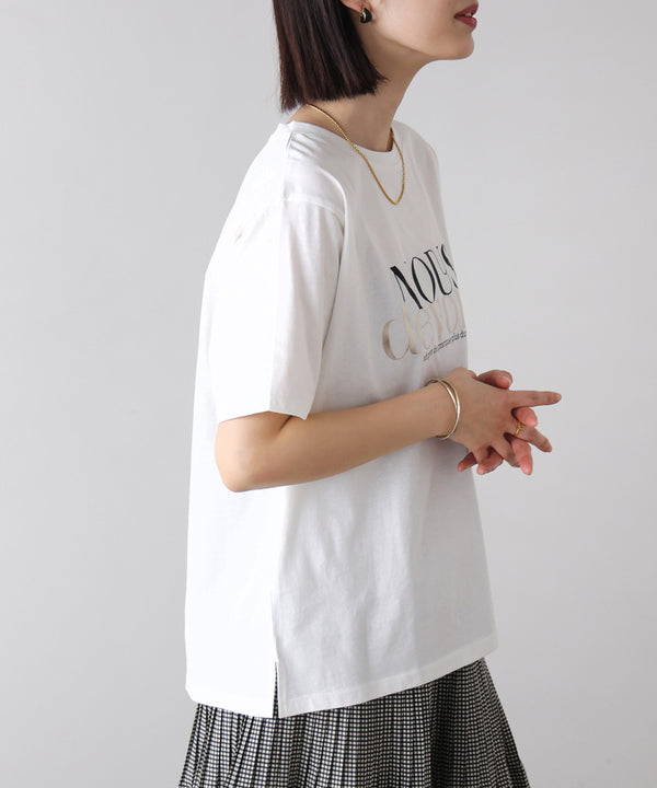 ニュアンスロゴTee