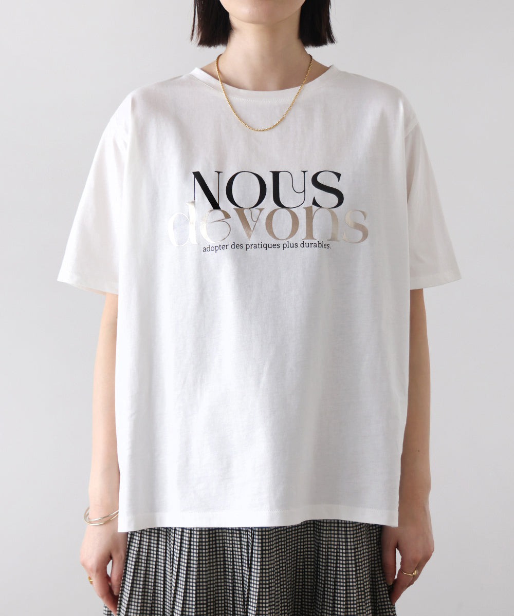 ニュアンスロゴTee