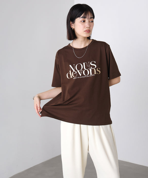 ニュアンスロゴTee