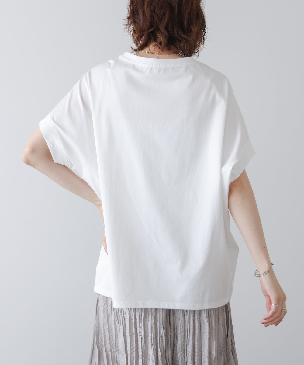 モノトーンゼブララインTシャツ