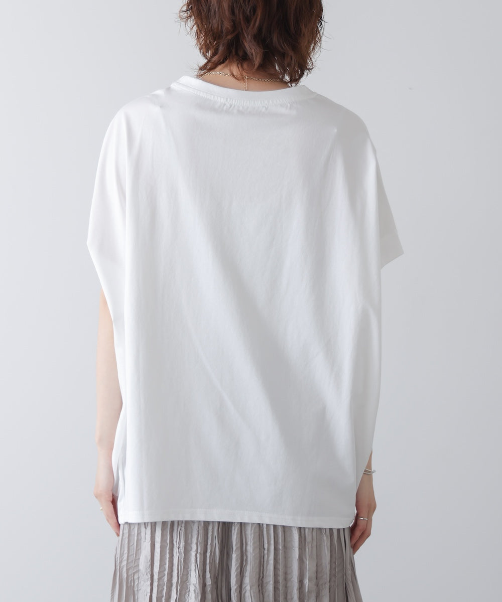 モノトーンゼブララインTシャツ