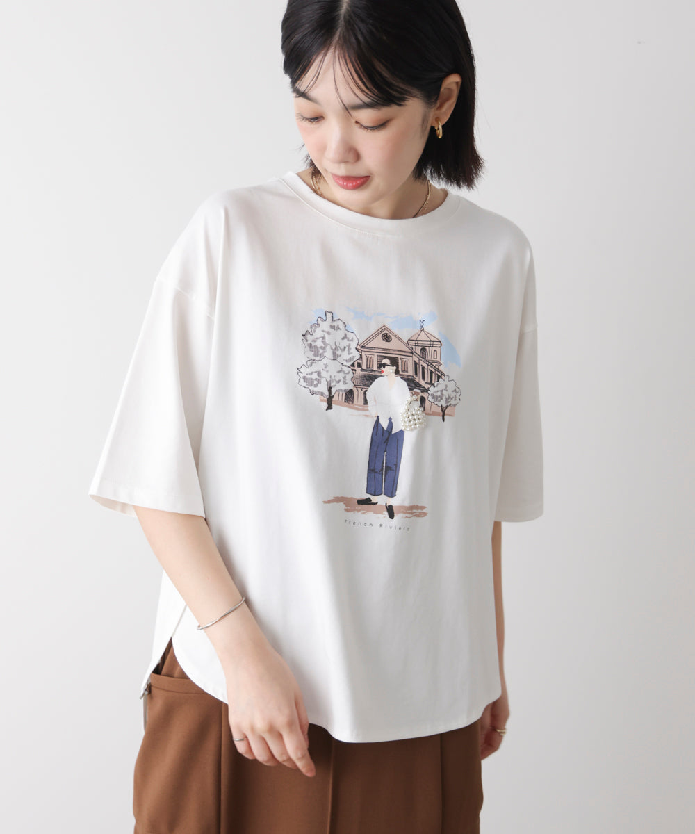 ドールモチーフTシャツ