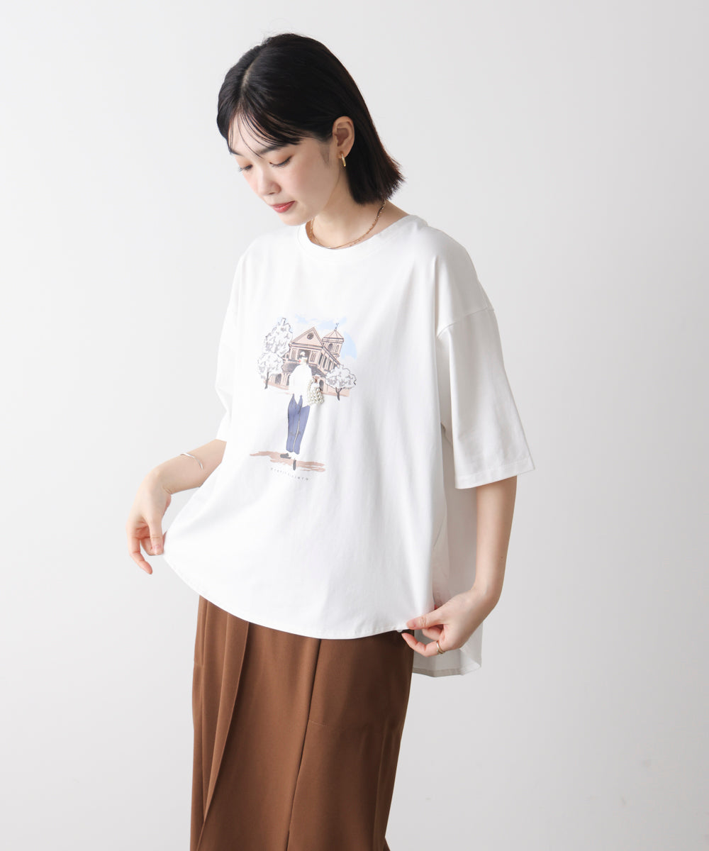 ドールモチーフTシャツ