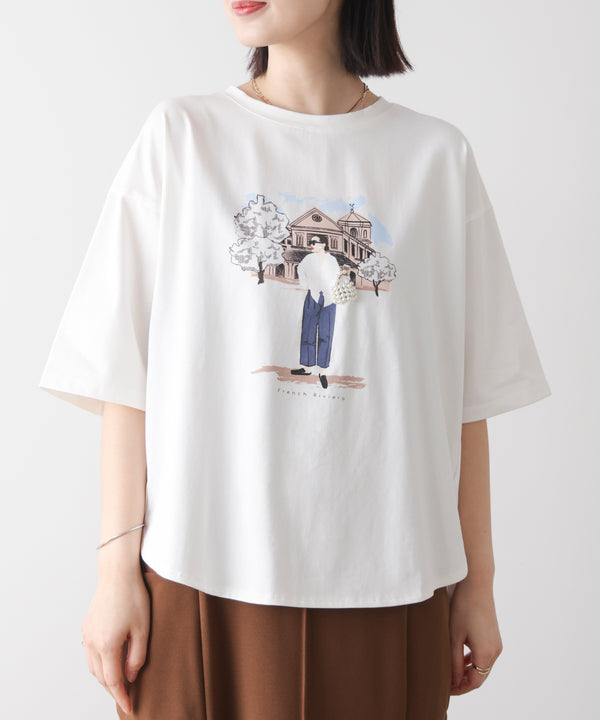 ドールモチーフTシャツ