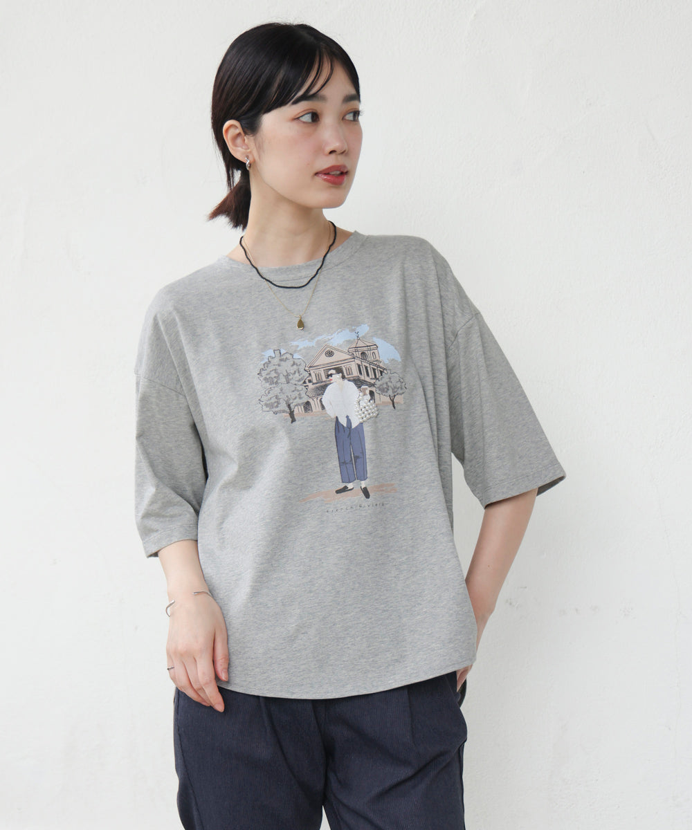 ドールモチーフTシャツ