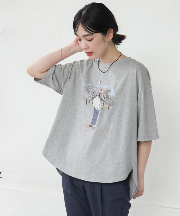 ドールモチーフTシャツ