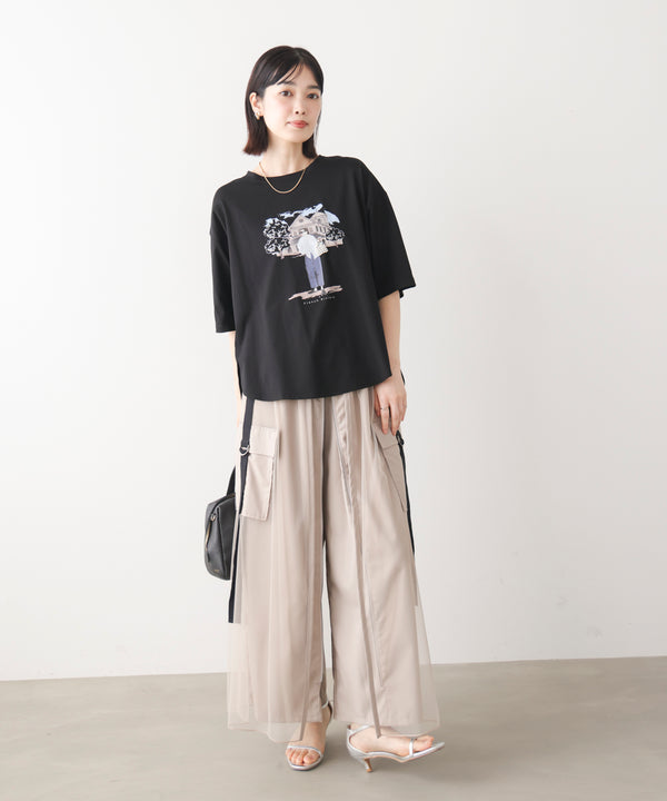 ドールモチーフTシャツ