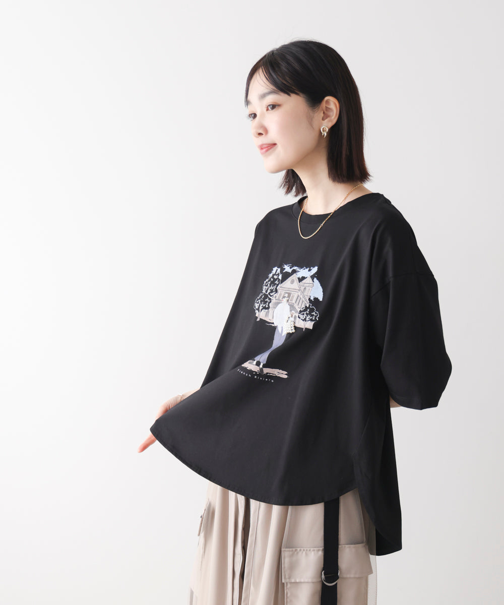 ドールモチーフTシャツ