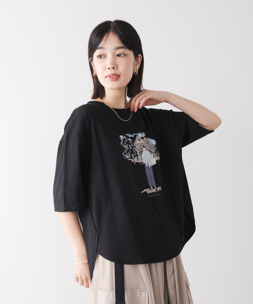 ドールモチーフTシャツ