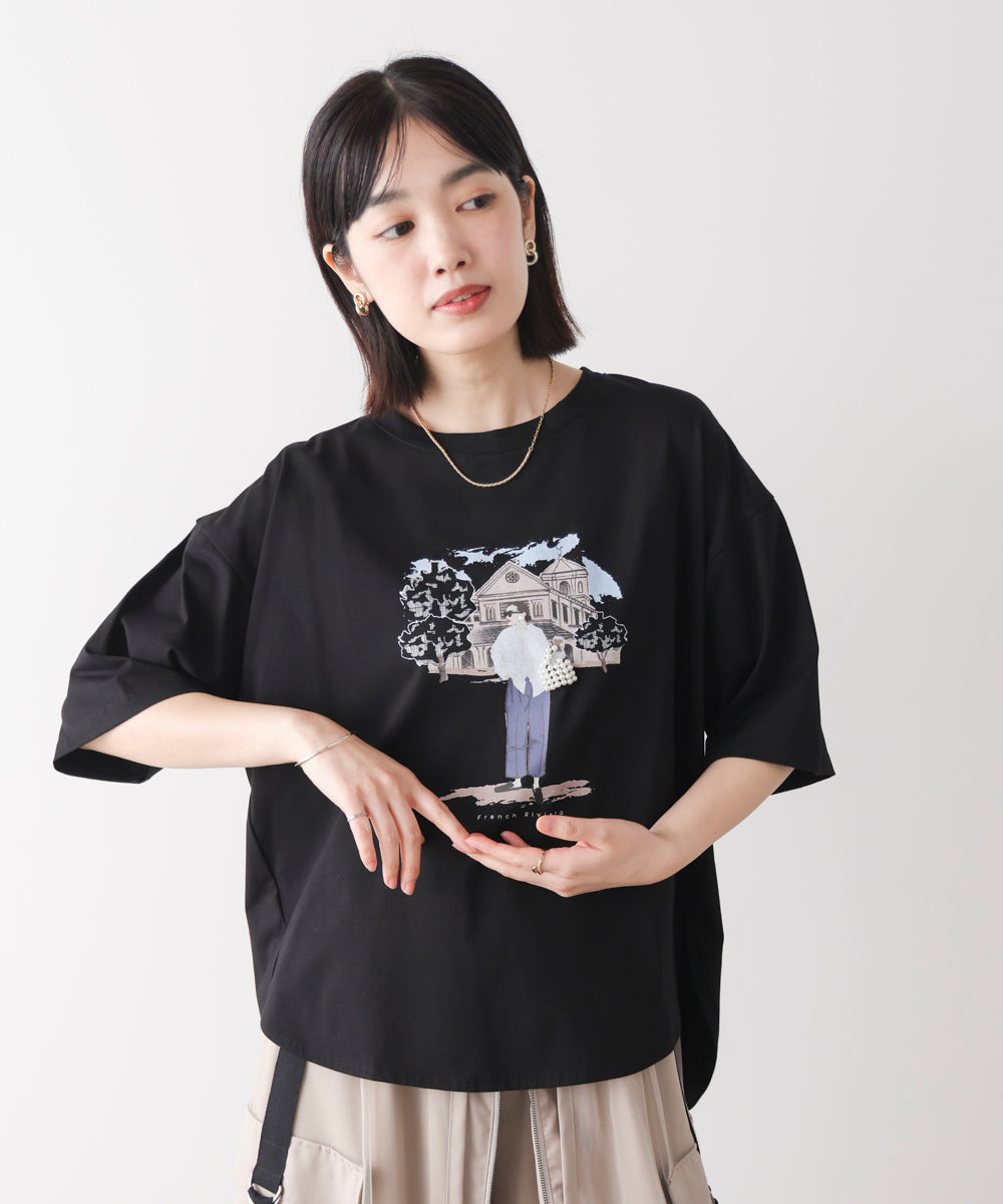 ドールモチーフTシャツ