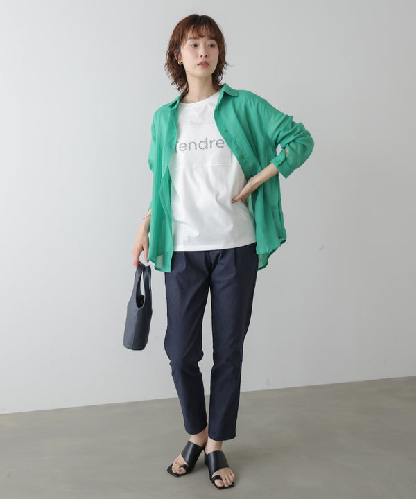 レースロゴフレンチTシャツ