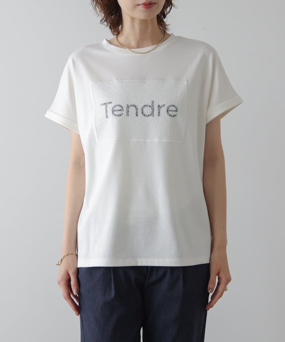 レースロゴフレンチTシャツ